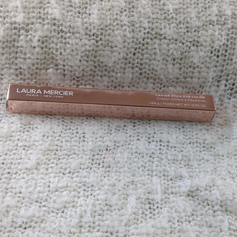 laura mercier RoseGlow Caviar Stick Eye Shadow in Forbidden Rose, 1.64g/…